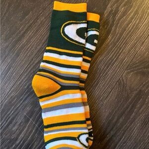 Green Bay packer socks